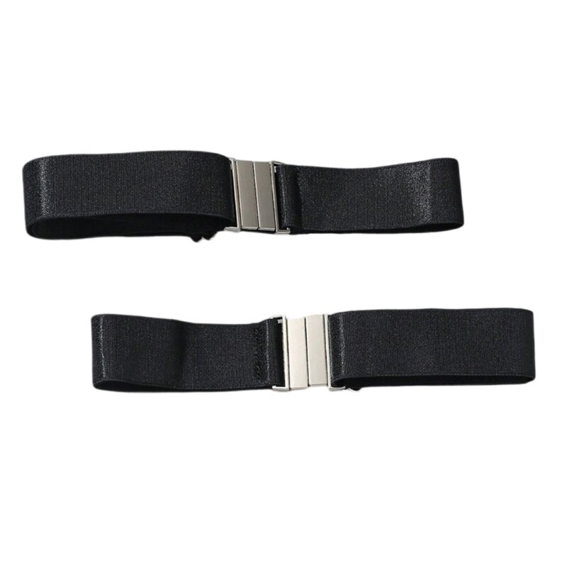 652F Shirt Sleeve Holder Elastic Shirt Arm Garters for Adult Unisex Shirt Armband Nonslip Securing Position Arm Cuff Belt