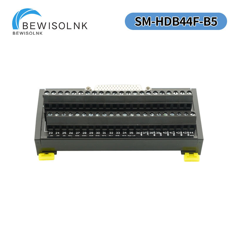 Black screw type wiring B2 servo drive relay terminal block CN1 adapter plate DB44 connector connection cable ASD-MDDS44