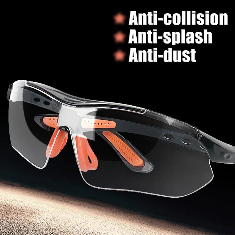 Велосипедные ветрозащитные очки, защитные HD-очки с вентиляционными отверстиями, защитные очки для работы и лаборатории