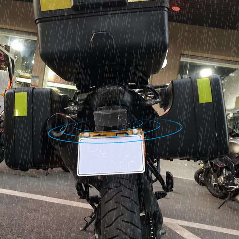 ระบบตรวจจับจุดบอดของรถจักรยานยนต์24กิกะเฮิร์ตซ์มิลลิเมตรคลื่นเรดาร์15เมตรรถจักรยานยนต์ BSD อุปกรณ์เสริมอิเล็กทรอนิกส์สำหรับรถจักรยานยนต์
