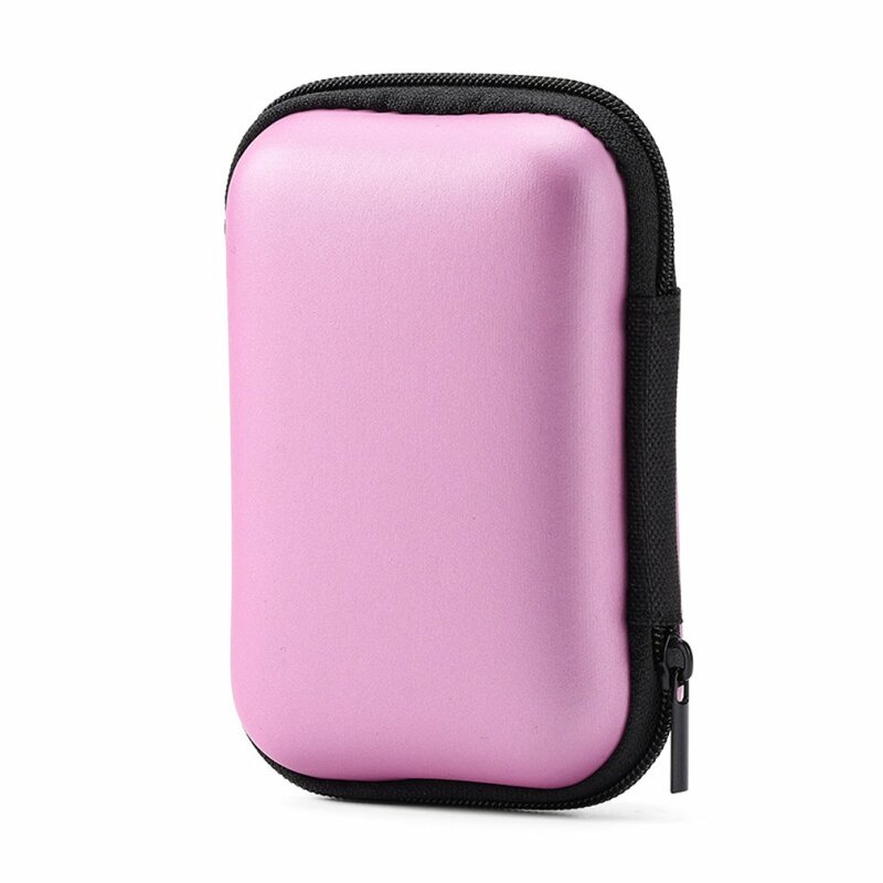 Portable Earphone Bag Earbuds Memory Card Case USB Cable Organizer StorageBox  EVA Headphone Container Cable Earbuds Storage Box