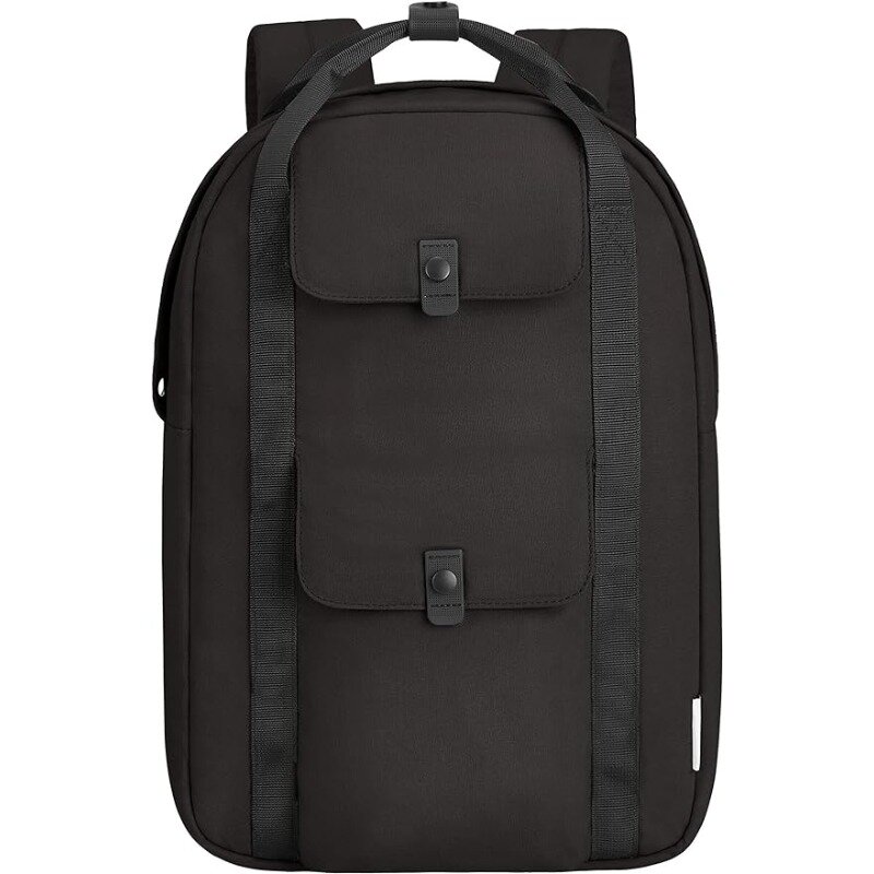 Противокражный Рюкзак-серебристый обработанный, черный, один размер