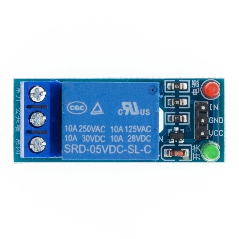 Nowy 5V niski poziom wyzwalania jeden 1 moduł przekaźnikowy płyta interfejsu tarcza dla PIC AVR DSP ARM MCU 1 sztuk