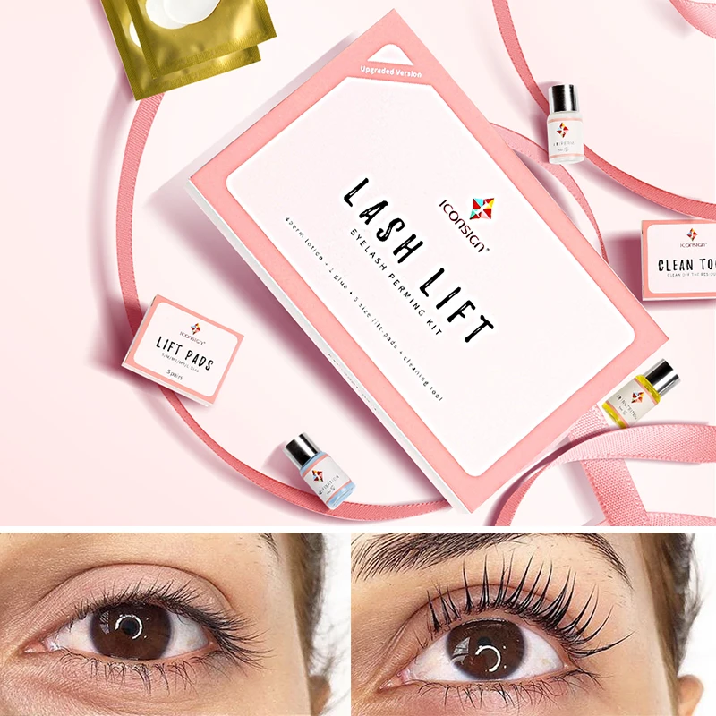 ICONSIGN Lash Lift Kit Dropshipping Lash Lifting Set Eyelash Serum Calia Enhancer Eyelash Perm Eyes Beauty Makeup Tools