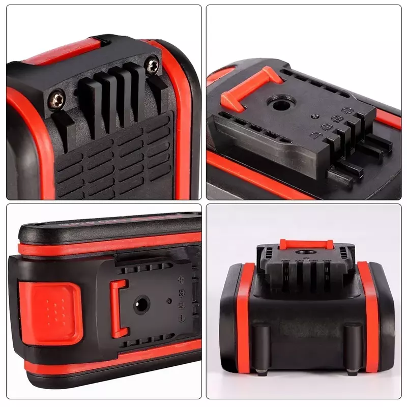 88V Rechargeable Lithium Ion Battery for Electric Saw Wrench Cordless Reciprocating Saw for 21V 36VF 48VF 88VF Worx Battery