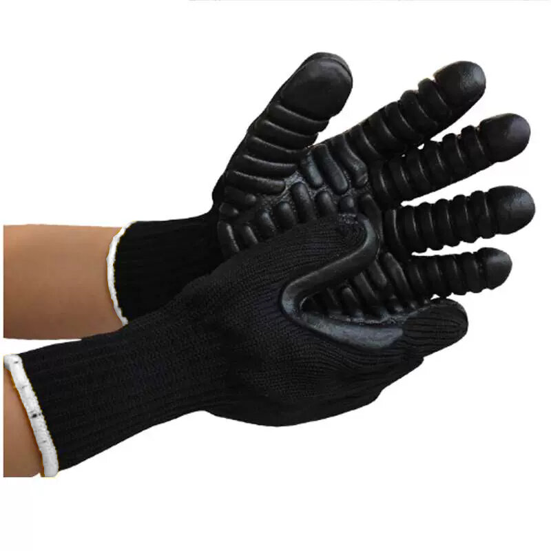 1 пара, перчатки из натурального латекса, с защитой от вибрации