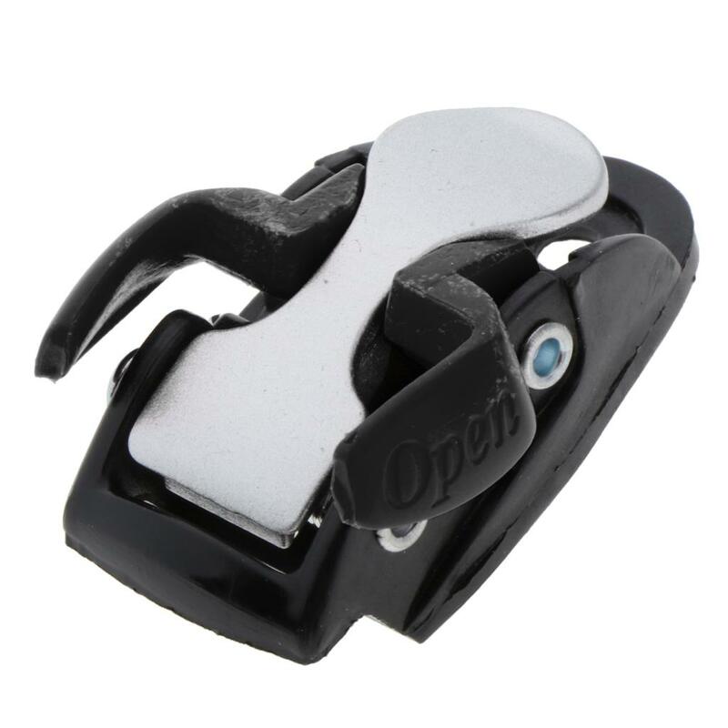 1pc Durable Plastic Inline Skating Strap Buckle Roller Skate Boot Clasp Skate Buckle Inline Skating Buckle Skates Parts