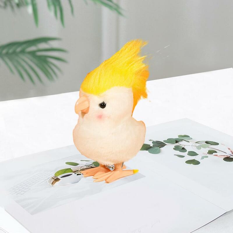 Wind-up Toy Soft Toy Educational Wind-up Chick Plush Toy for Toddlers Crawling Leaning Tummy Time Stuffed Duck Bunny Kangaroo
