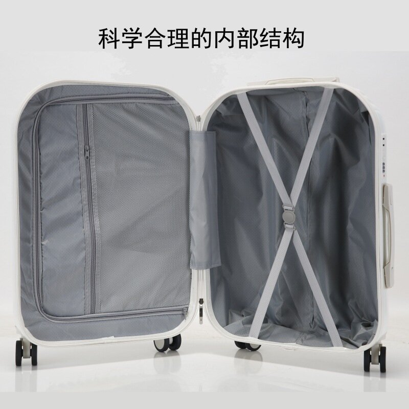 PLUENLI High-Looking Bread Luggage Ultra-Light Pressure-Resistant Boarding Case Women's Small Password Box Men's Trolley Travel