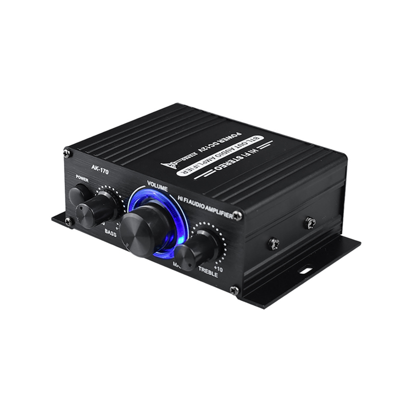 AK-170 Audio-Leistungs verstärker Wireless Hifi Stereo Audio Leistungs verstärker 200w 200w mit RCA-Eingang Home Car Verstärker