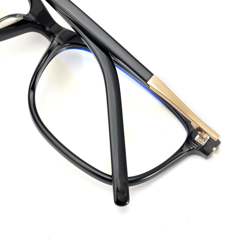 Eoouooe-Moldura de óculos para homens e mulheres, óculos de miopia artesanais, prescrição clara, óptica feminina progressiva, marca T, nova moda