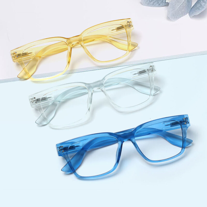 CLASAGA แว่นตาผู้ชายผู้หญิงแฟชั่นแว่นตาตกแต่ง Prescription HD Reader น้ำหนักเบา Anti Eyestrain
