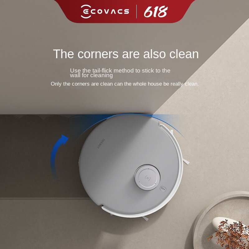 2023 New COVACE T20PRO hot water cleaning mop sweeping robot vacuum cleaner self-cleaning dust collection machine