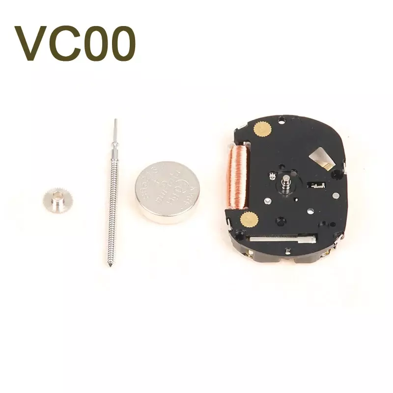 اليابان الأصلي سايكو/سايكو VC00E حركة الكوارتز ، واثنين من أجزاء ساعة اليد