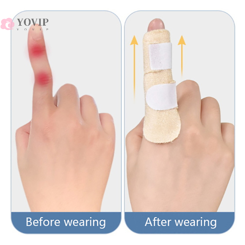 Обезболивающий бандаж для пальцев, защита от перелома, регулируемый бандаж для смещения растяжения при переломе пальца, корректор, поддержка
