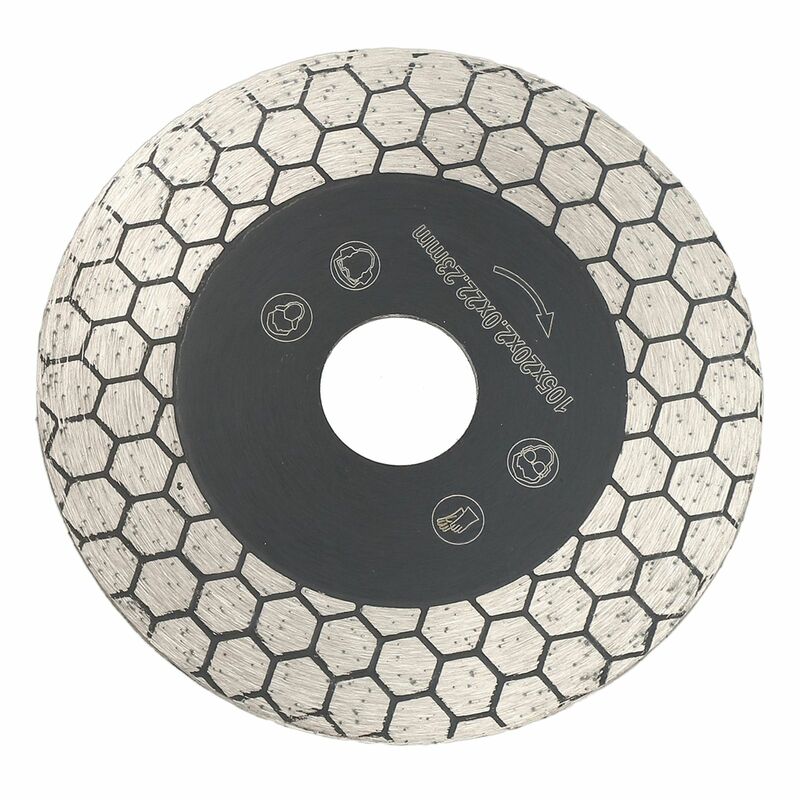 Diamond Tile Saw Blade, Disco de corte e moagem, Roda para Porcelana Cerâmica Porcelana, Fabricação de ferramentas elétricas, 105mm, 115mm, 125mm