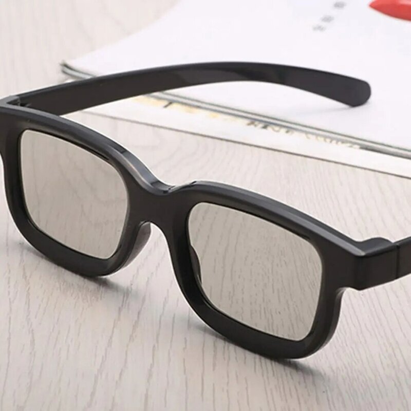 Occhiali 3D per LG Cinema 3D TV 2 paia di occhiali da vista Gaming e TV Frame occhiali di plastica universali per giochi di film 3D