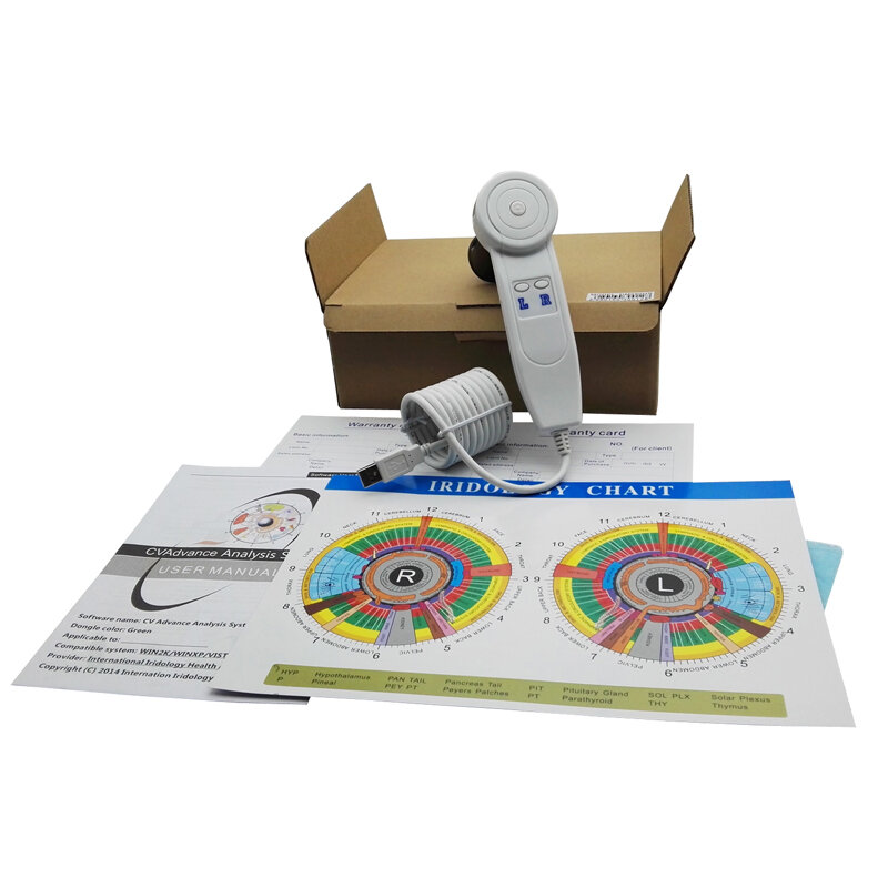 Escáner portátil de cámara Iris de 5MP para pruebas de salud corporal