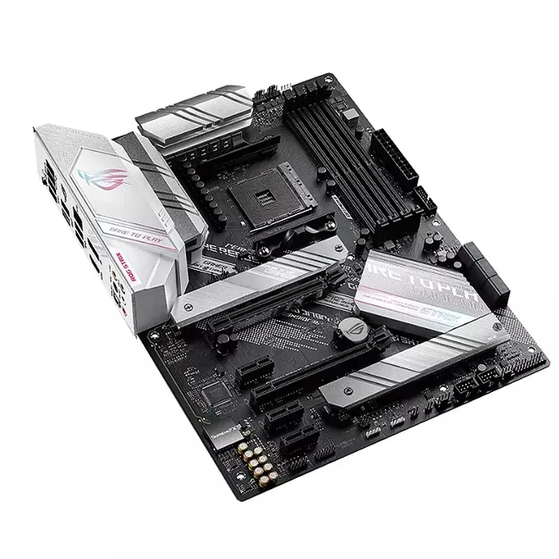 Placa-Mãe Gaming ROG-Strix™ com Conexão PCIe 4.0, CPUs AMD Ryzen de 3ª Geração, Dual M.2, Ethernet 2.5GB, Original