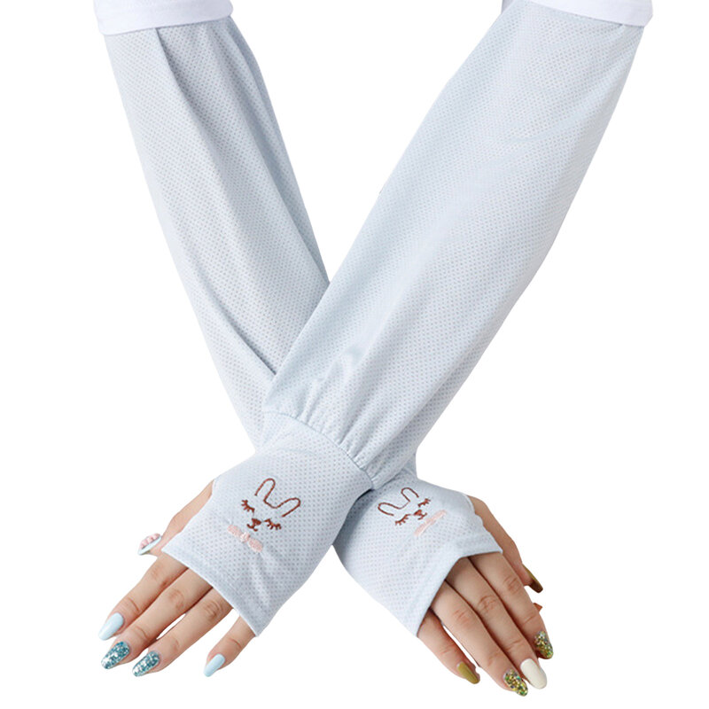 Manicotto sportivo Unisex per la protezione del braccio manicotti sportivi in tessuto traspirante per la corsa pesca ciclismo sci