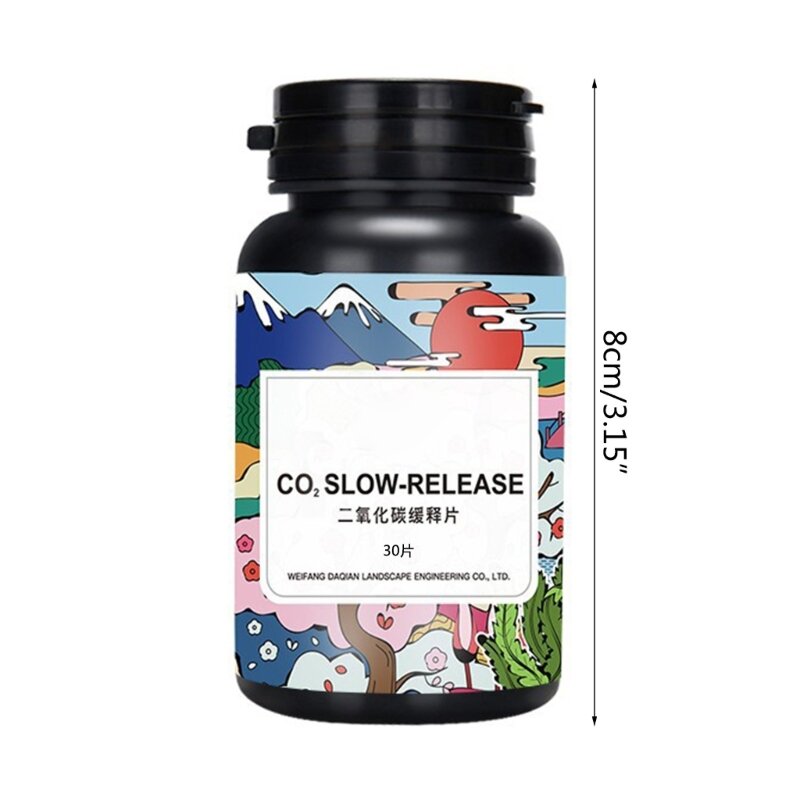 CO2-Tabletten 100 Tabletten Kohlendioxid für Aquarienpflanzen-Zuchttabletten