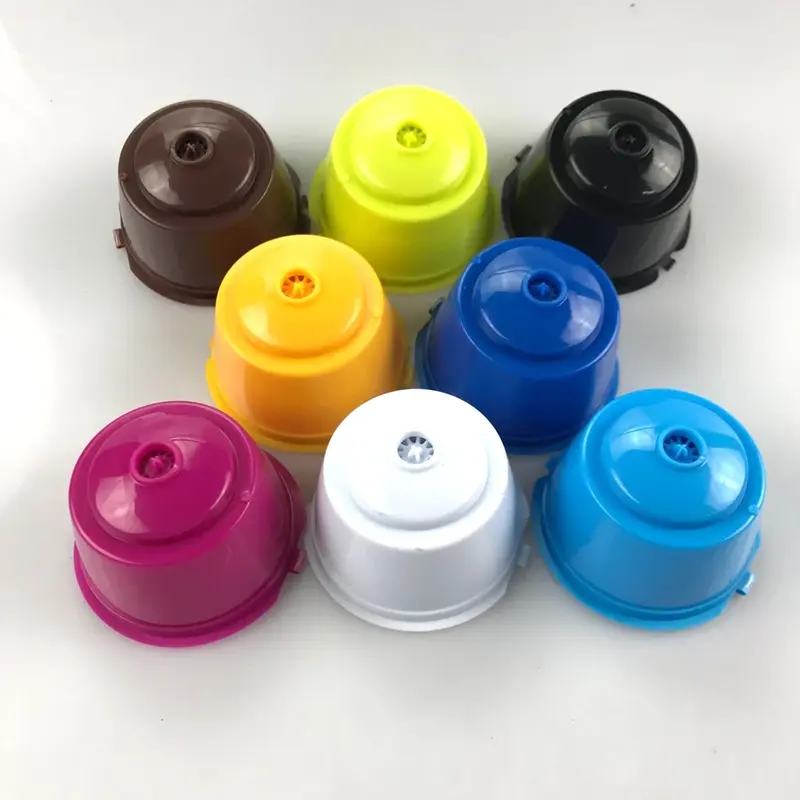 3pcs/pack use 150times Dolce Gusto Coffee Cup Capsule Plastic Capsule Refillable Reusable Compatible with Nescafe Dolce Gusto