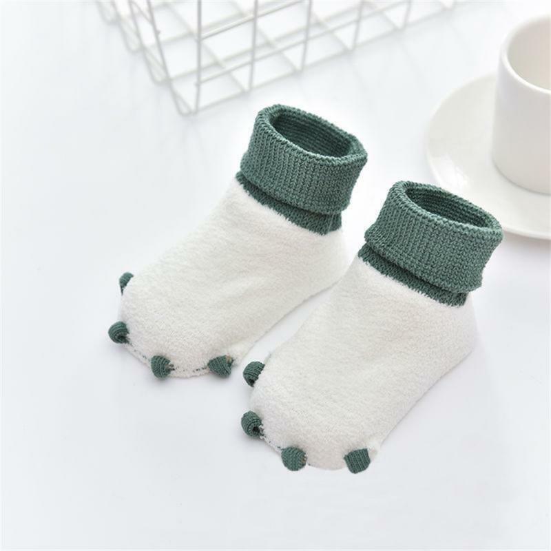 Nuovi simpatici calzini per neonati autunnali e invernali casual calzini caldi per bambini