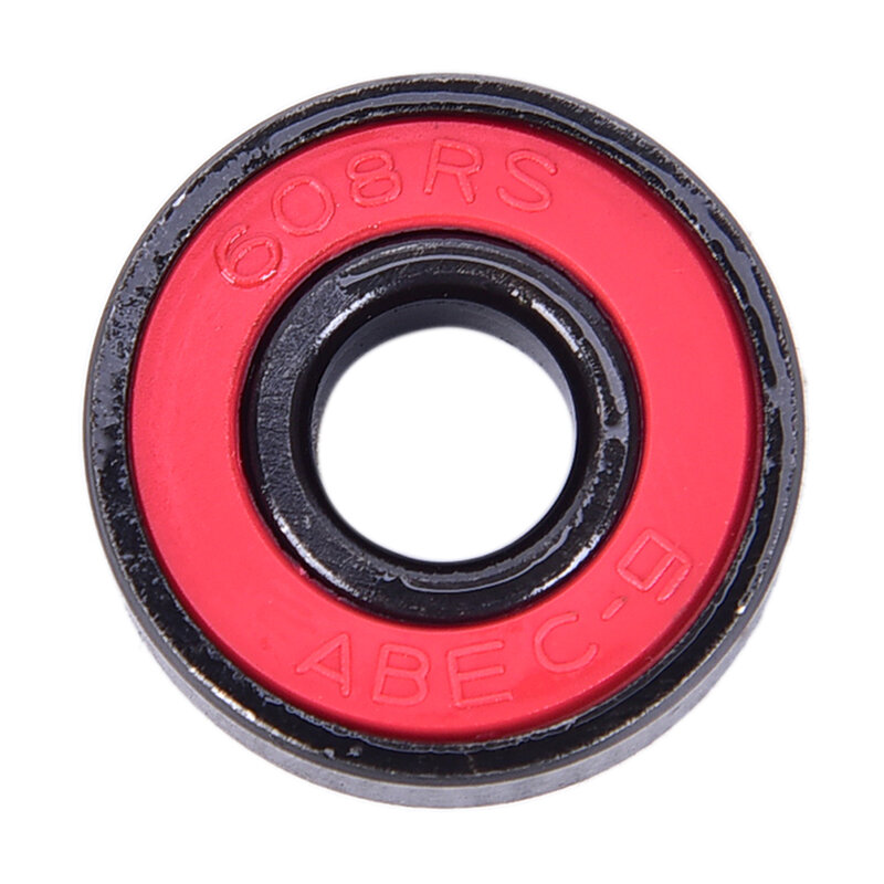 10Pcs/set Red/Blue 608 2RS Bearing Deep Groove Sealed Miniature Ball Bearing 608RS 608-2RS