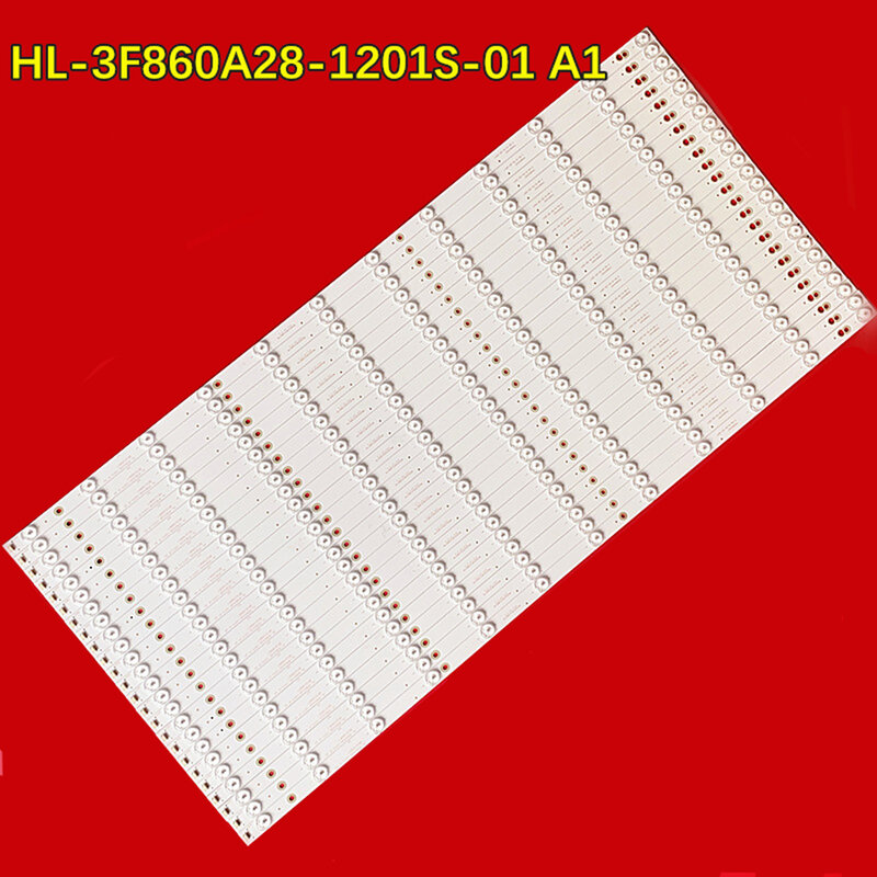 LED TV Backlight Strip, D8601B S86 S86EA S86EB F86EA HL-3F860A28-1201S-01 A1, 24pcs