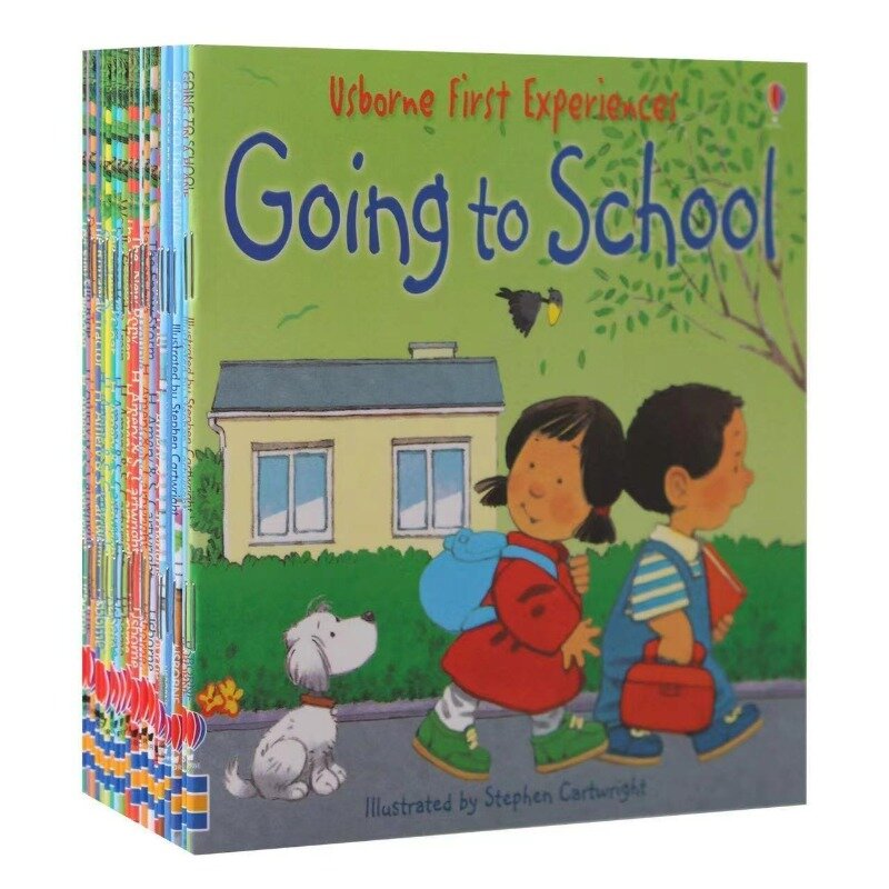 หนังสือ20เล่ม/ชุด15X15Cm เด็กหนังสือภาพ usborne สำหรับเด็กที่มีชื่อเสียงหนังสือเด็กภาษาอังกฤษ educativo infantil