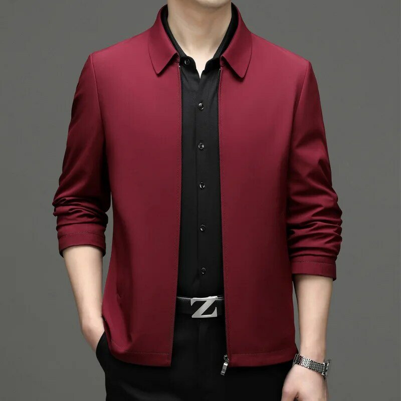 Lis1210-Summer short-sleeved suit men's  new casual sports tide brand men's clothing set with handsome summer dress