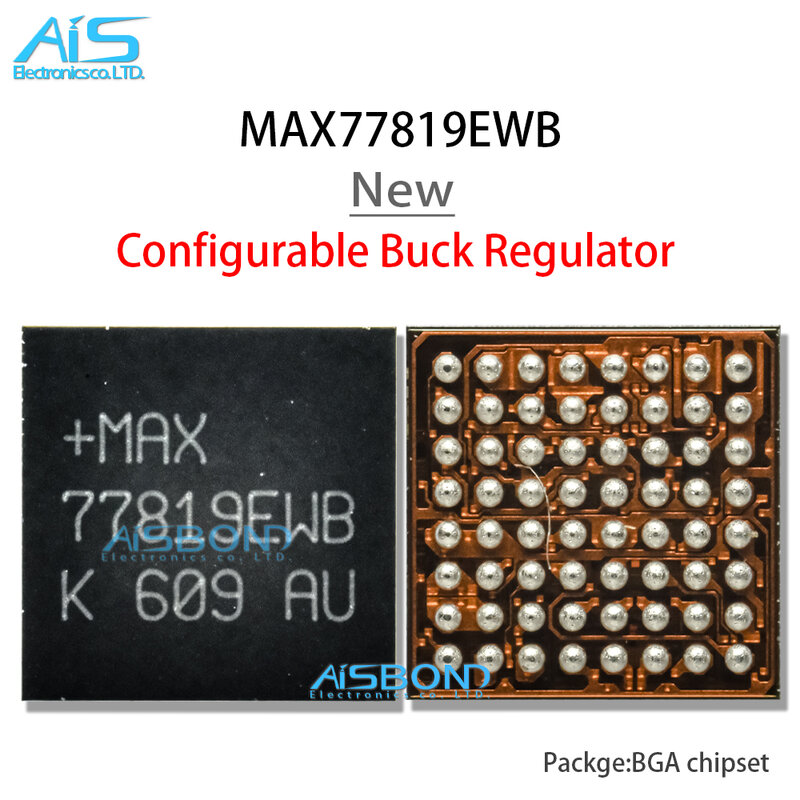 5Pcs/Lot New MAX77819EWB +MAX 77819EWB WLP Configurable Buck Regulator IC
