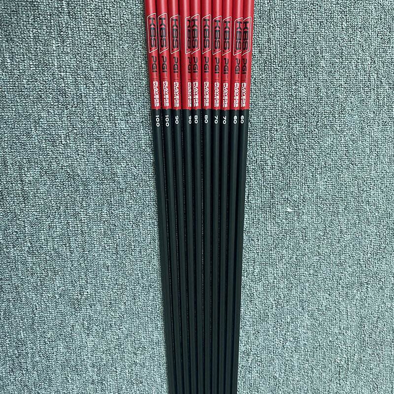 Eje de grafito de Golf KBS PGI 60 70 80 90 100, varilla de hierro de Golf, eje de grafito, 10 piezas, pedido por lotes
