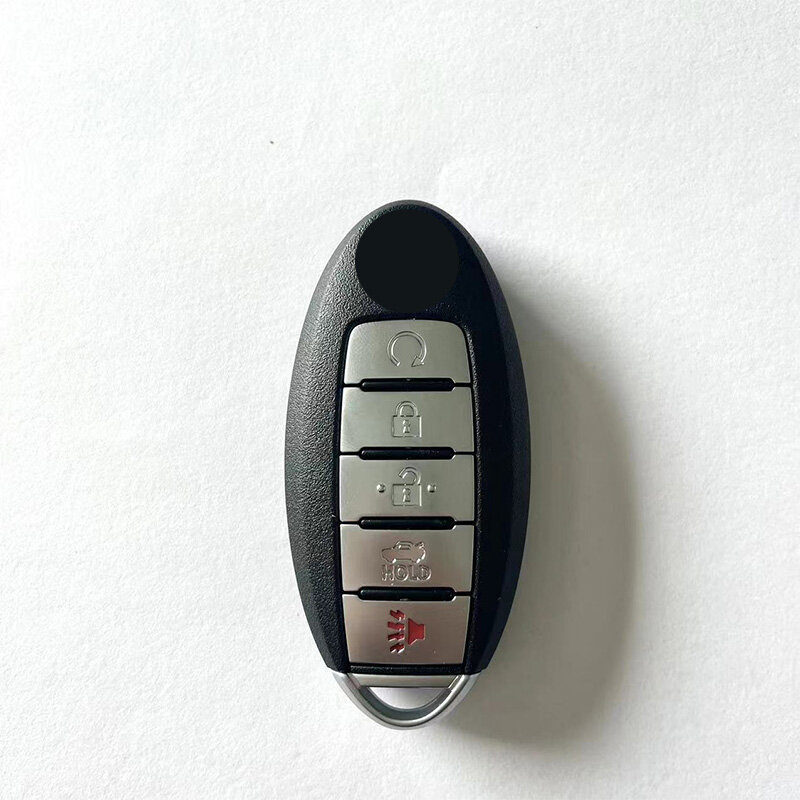 NHkey-mando a distancia inteligente para coche, dispositivo CWTWB1G744 sin llave para Nissan Patrol Armada, 5 botones, 433,92 Mhz, FSK ID46 PCF7952A, Chip