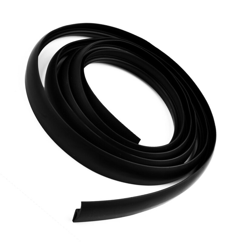 Weatherstrip for Car Front Windshield Sunroof, 2m Black Rubber Seal Strip Trim, Solve Aging Problem, Long lasting Use