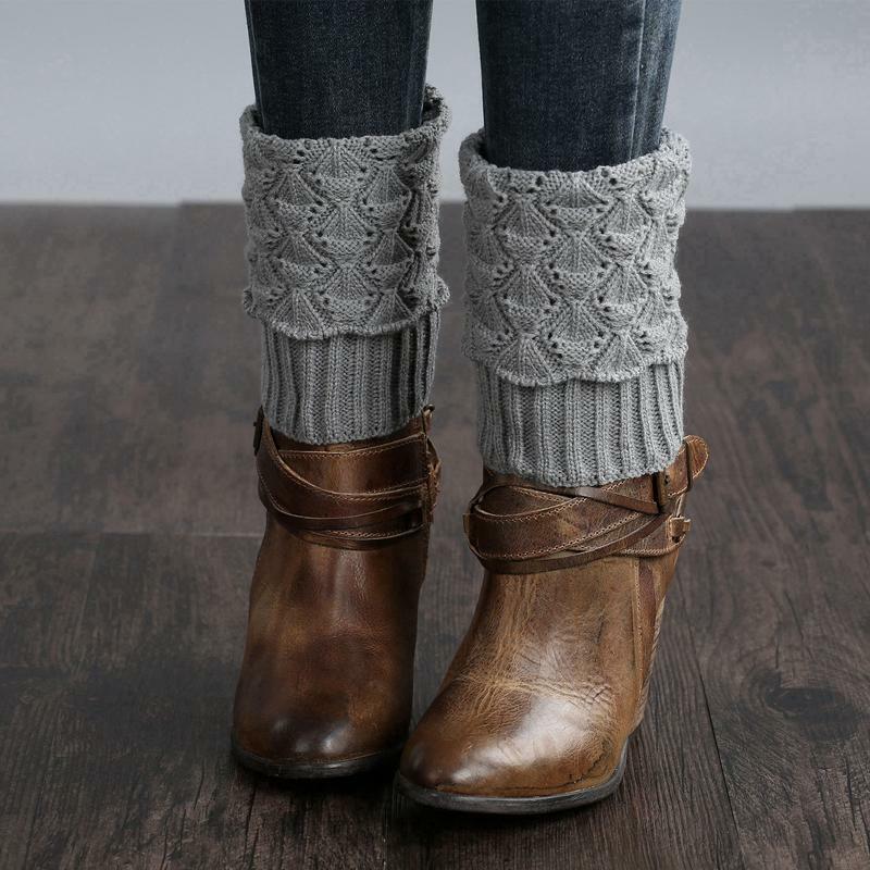 Chauffe-genoux thermiques coupe-vent, jambières rétractables multifonctionnelles, botte courte au crochet, hiver