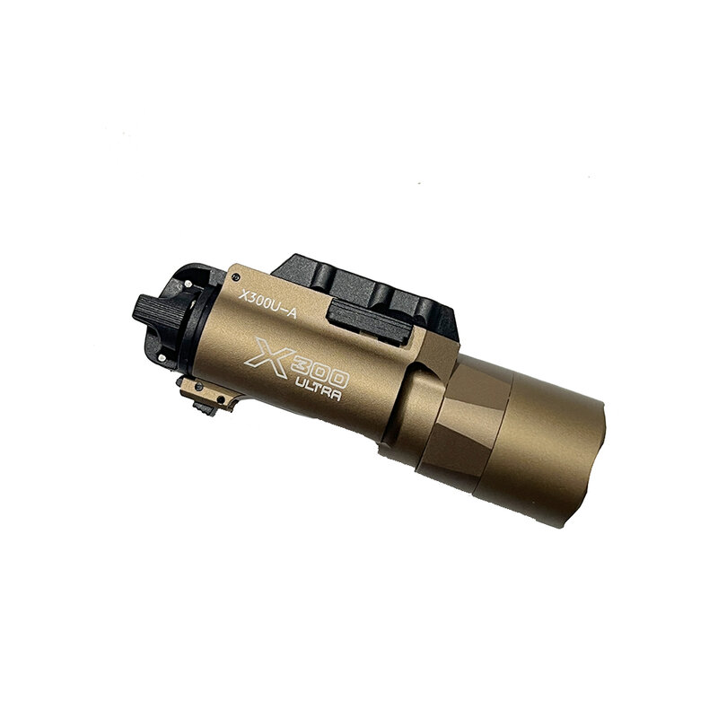 Tactical flashlight for Glock CZ-75 SP01's lightweight magazine gun X300 Ultra pistol sure pistol X300U flashlight