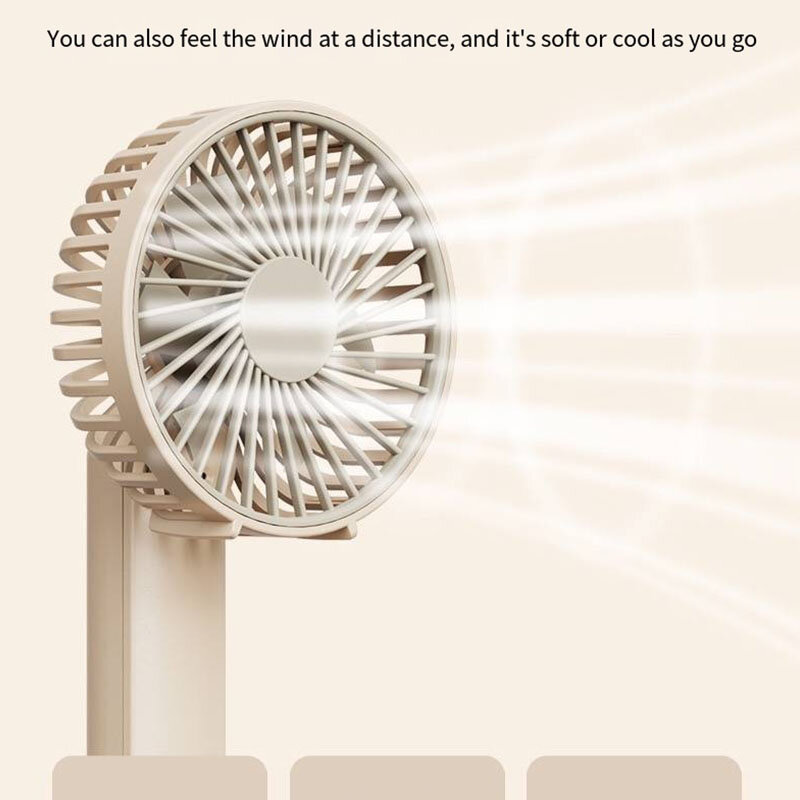 Hete Verkoop Draagbare Oplaadbare Opvouwbare Ventilator Handheld Ventilator