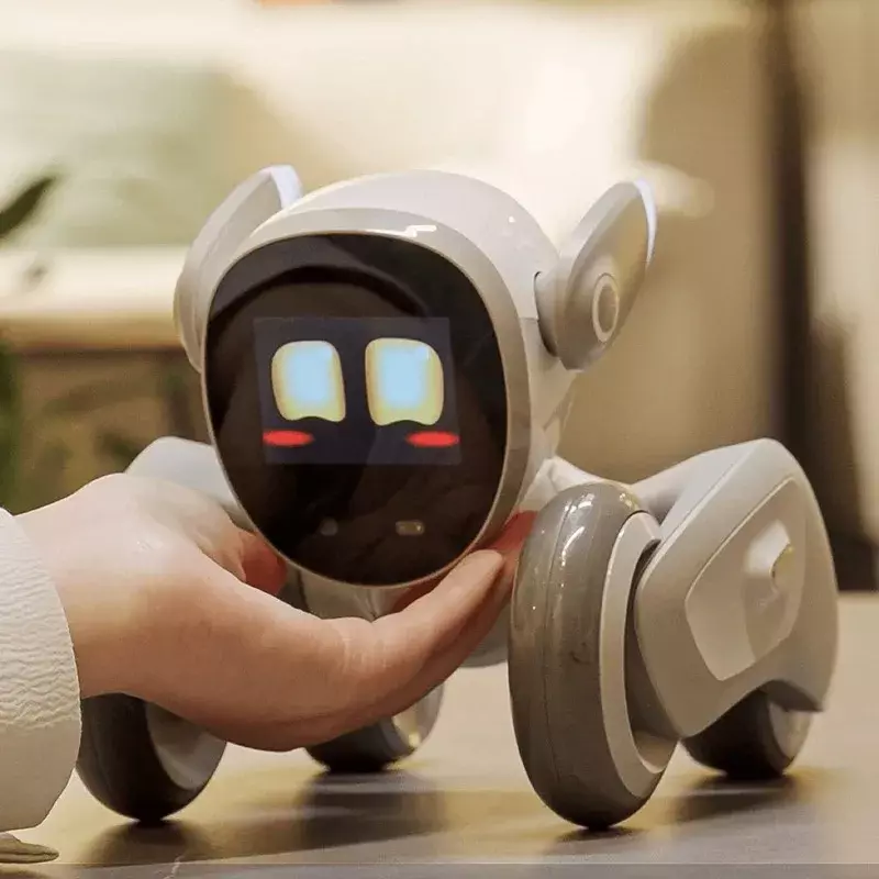 Loona Intelligent Robot Pet Dog, AI Emotional Interaction Virtual Pets Puzzle, Electronic Acompanhe Desktop Computer