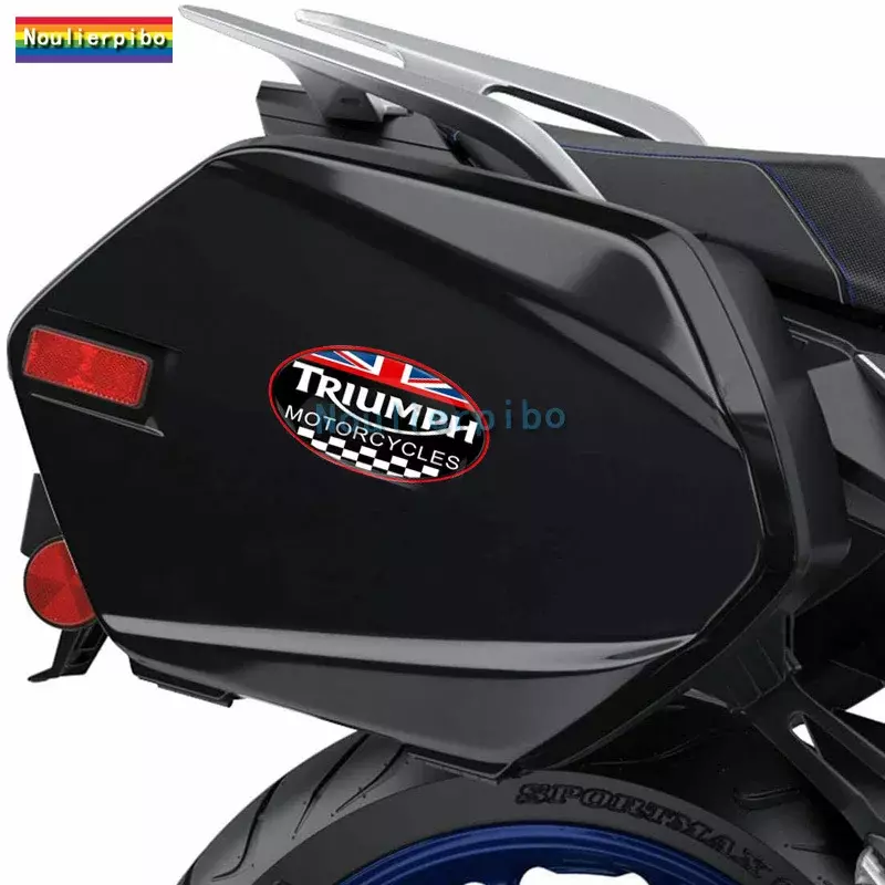 3D Хрустальная наклейка купол Triumph Великобритания мотоцикл автомобиль силиконовая наклейка на колесиках стикер, колпак ПВХ Виниловая наклейка с эффектом удара