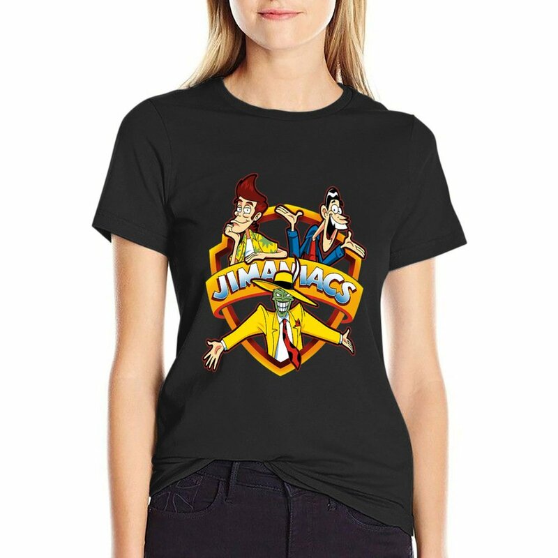 Jim Carrey Jimaniacs T-shirt tees kawaii clothes aesthetic clothes t shirts for Womens