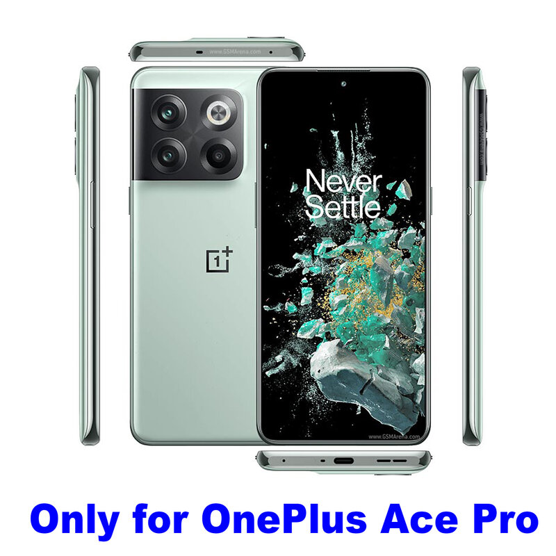 2/4Pcs กระจกนิรภัยสำหรับ OnePlus Ace Pro ลายนิ้วมือป้องกันหน้าจอแก้ว