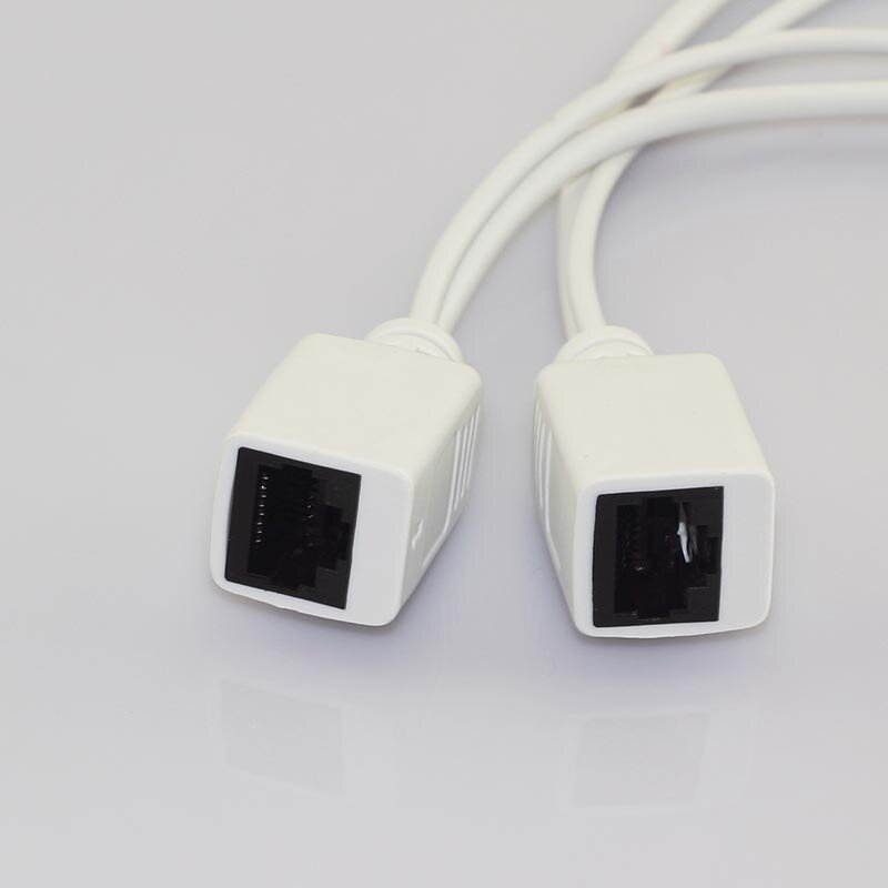 5 Pair 12V CCTV  Power Supply Rj45 Splitter Security Camera Poe Adapter  AccessoriesSynthesizer connector Poe Cable L19