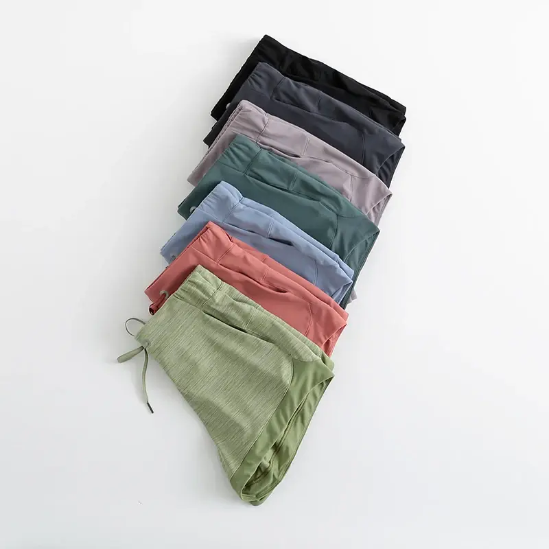 Pantalones de yoga de secado rápido para mujer, pantalones cortos con logotipo impreso, primavera y verano, nuevos