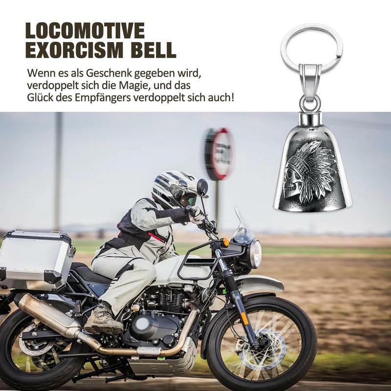 Motorcycle Guardian Bell Riding Motorcycle Biker Bell Portable Motorcycle Accessories for Biker Riders Motorcycle Bicycle