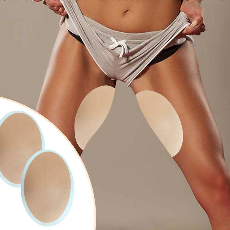 1 Pairs  Thigh Tapes Unisex Disposable Invisible Thigh Pads Body Care Anti-friction Patch for Outdoor Sports Anti Rubbing Sticke