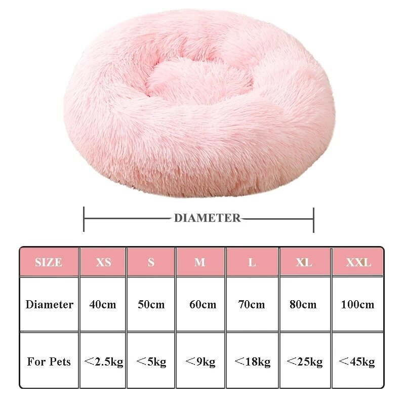 Super Cat Bed Warm Sleeping Cat Nest Soft Long Pluh Best Pet Dog Bed For Dogs Basket Cushion Cat Bed Cat Mat animali Sleeping So