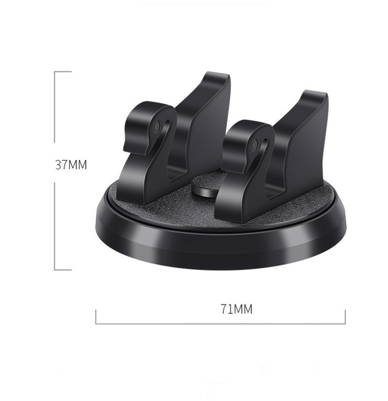 New 360 Degree Rotate Car Phone Holder Dashboard Bracket Smart Phone Support Rotatable Simple Car GPS Bracket Car Accessories