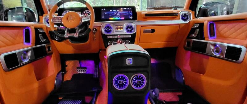 Auto Decoração Interior para Custom, Luxo, Gclass, G350, G500, G63