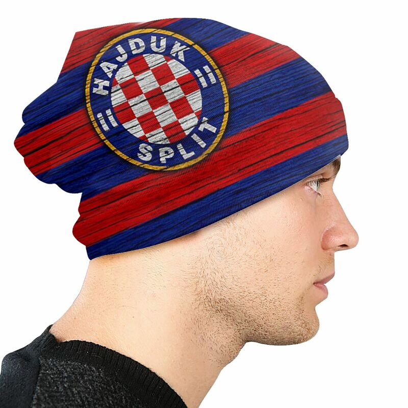 Разделенные из Хорватии футбольные кепки хип-хоп осенне-зимние уличные шапочки облегающие шапки унисекс Весенняя теплая шапочка вязаная шапка для взрослых